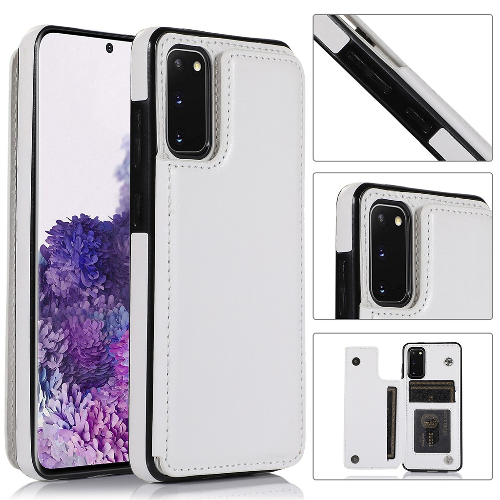Bao da nắp gập kèm ví + giá đỡ cho SAMSUNG GALAXYS10LITE NOTE 10 LITE A91 A81 A71 A51 A50 A30S A50S A70 A70S | BigBuy360 - bigbuy360.vn