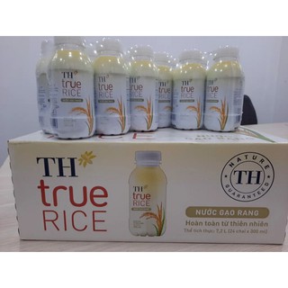 Nước gạo rang TH true RICE - Lốc 6 chai 300ml