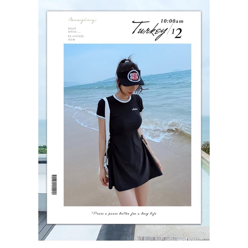 Bộ Đồ Bơi Hai Mảnh Che Bụng Kín Đáo Phong Cách Hàn Quốc Thể Thao 2021 Cho Nữ | BigBuy360 - bigbuy360.vn