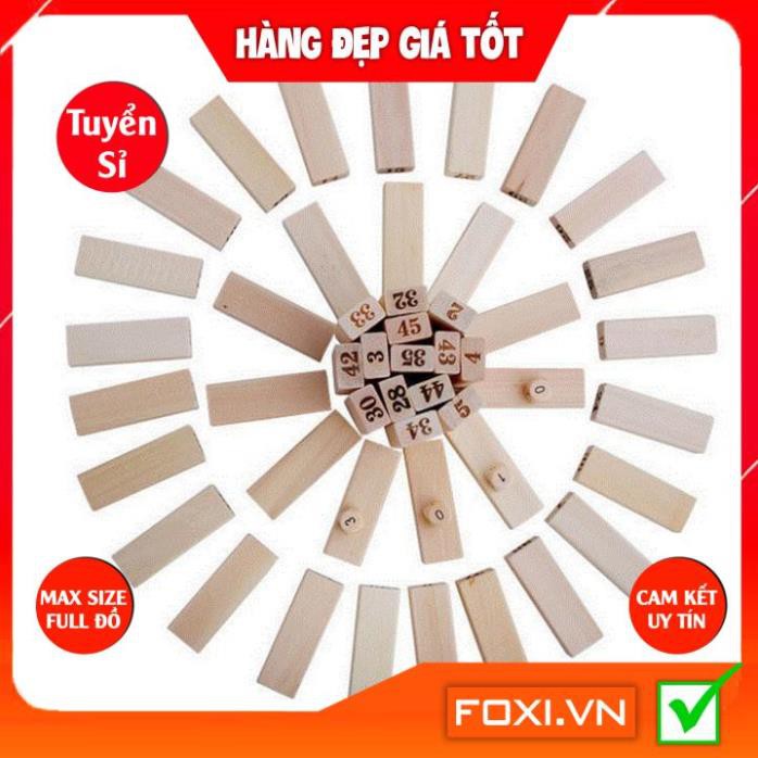 Đồ chơi Rút Gỗ Foxi-Đồ chơi giáo dục-trò chơi tương tác cực mạnh-giải trí và xả xì tress