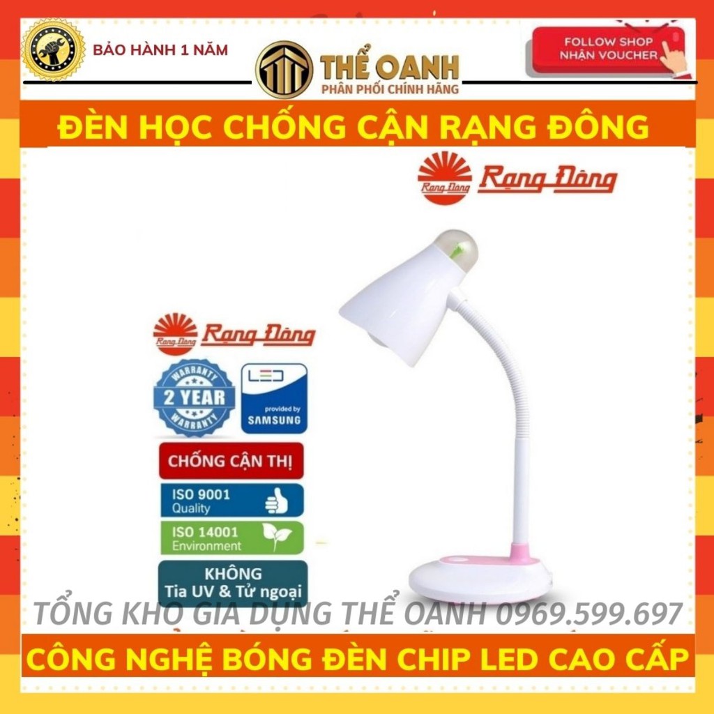 Đèn Học chống cận ⚜️FREESHIP⚜️Đèn Học Để Bàn RẠNG ĐÔNG RL32