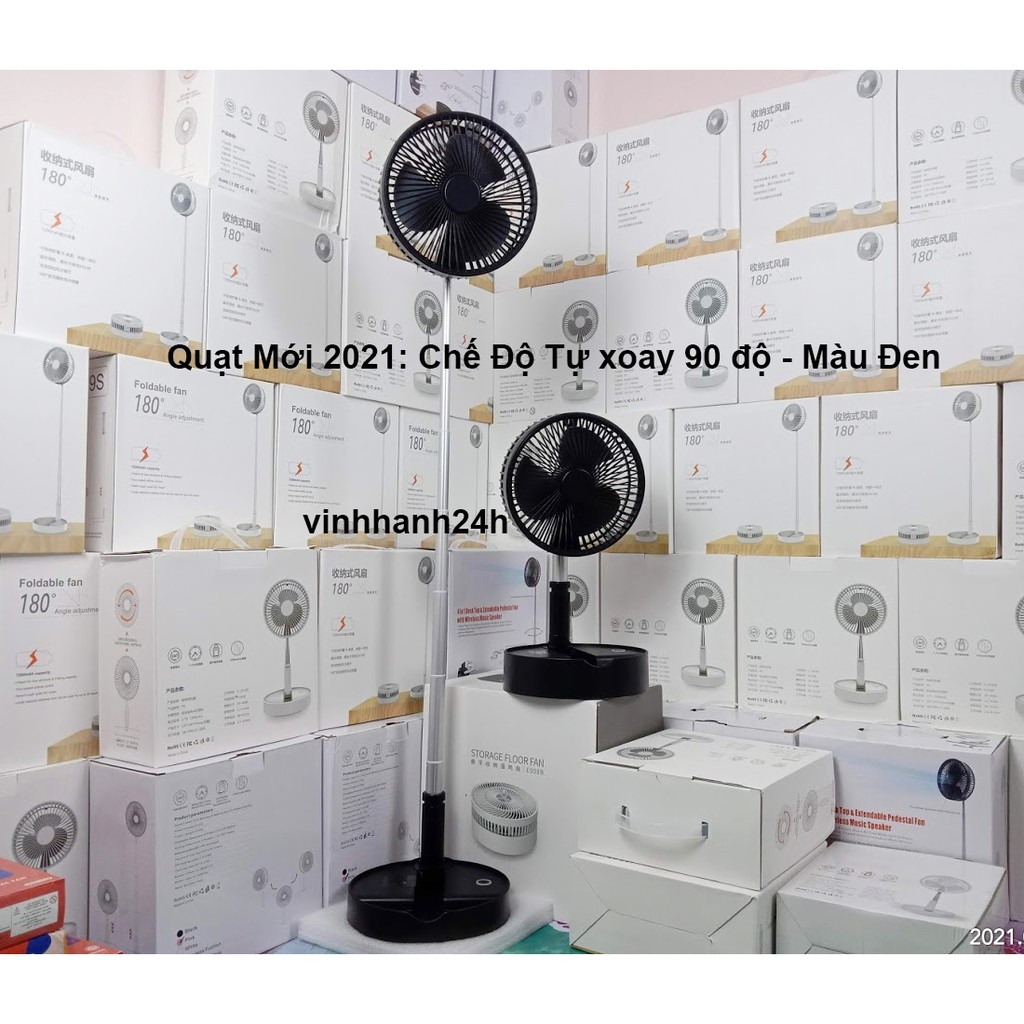 Quạt Sạc Tích Điện Gấp Gọn Đa Năng Tiết Kiệm Điện | BigBuy360 - bigbuy360.vn