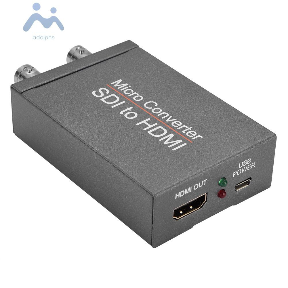 adolphs HD 3G SDI to HDMI-compatible Converter BNC to HDMI-compatible Adapter Audio Auto Format Detection