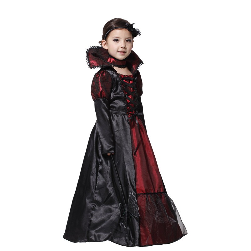 Đồ hóa trang cho trẻ - Váy Nữ hoàng Dracula | Gothic Dracula G0108 | BigBuy360 - bigbuy360.vn