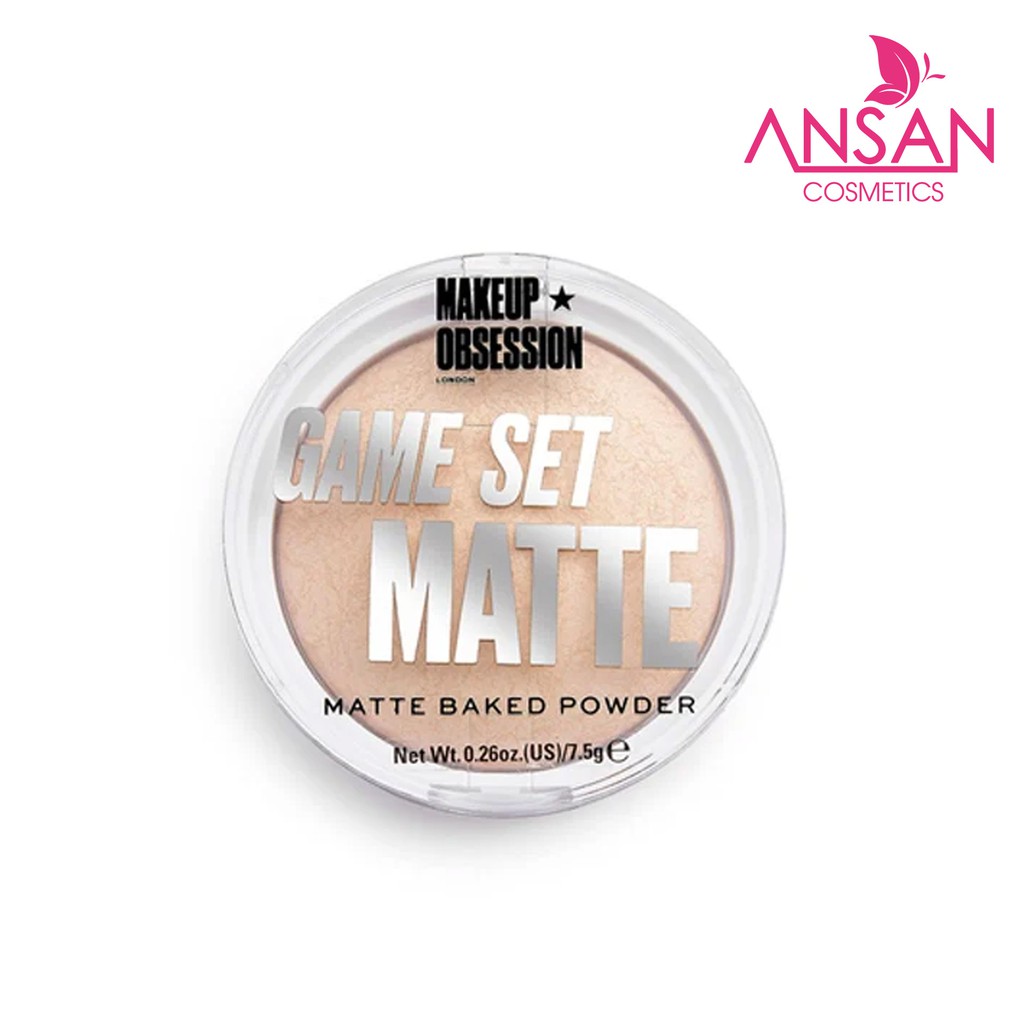 Phấn Phủ Kiềm Dầu MakeUp Obsession Game Set Matte Powder