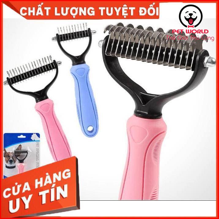 LƯỢC CẮT CHẢI LÔNG CHÓ MÈO CỰC THẦN THÁNH SLL