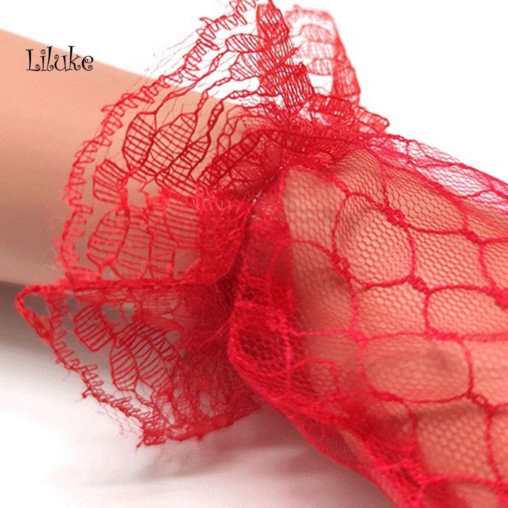 1 Đôi Găng Tay Ren Lưới Thời Trang Cho Cô Dâu