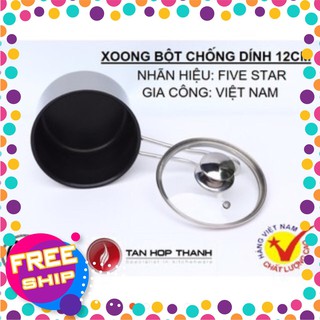 Nồi nấu bột, cháo 3 đáy five star- chính hãng