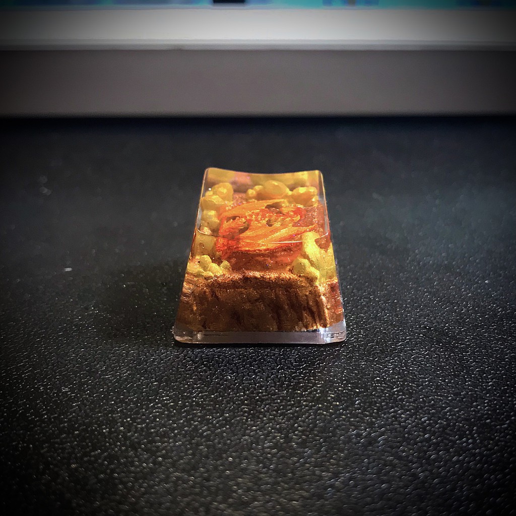 Keycap rồng 🐉 XUYÊN LED profile OEM - keycap artisan Dragon trang trí bàn phím cơ gaming