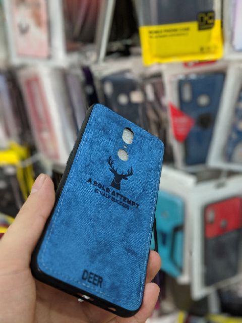 Ốp lưng Oppo F11 FREESHIP Từ 50k chống sốc vải mềm đầu hươu cao cấp