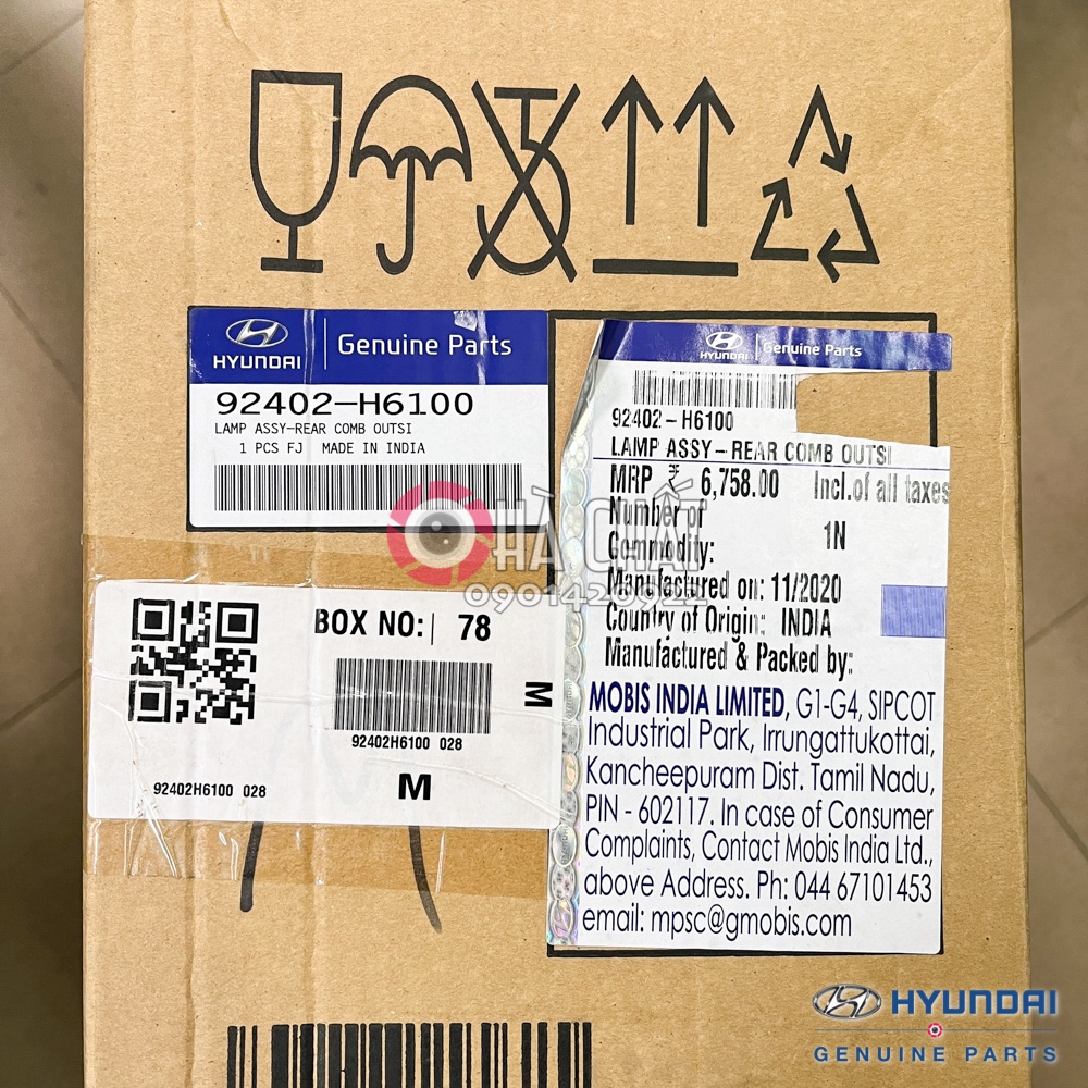 Đèn hậu Hyundai Accent có LED 2018 - 2020 🚘 Nhập khẩu và Bảo hành 100% là hàng chính hãng