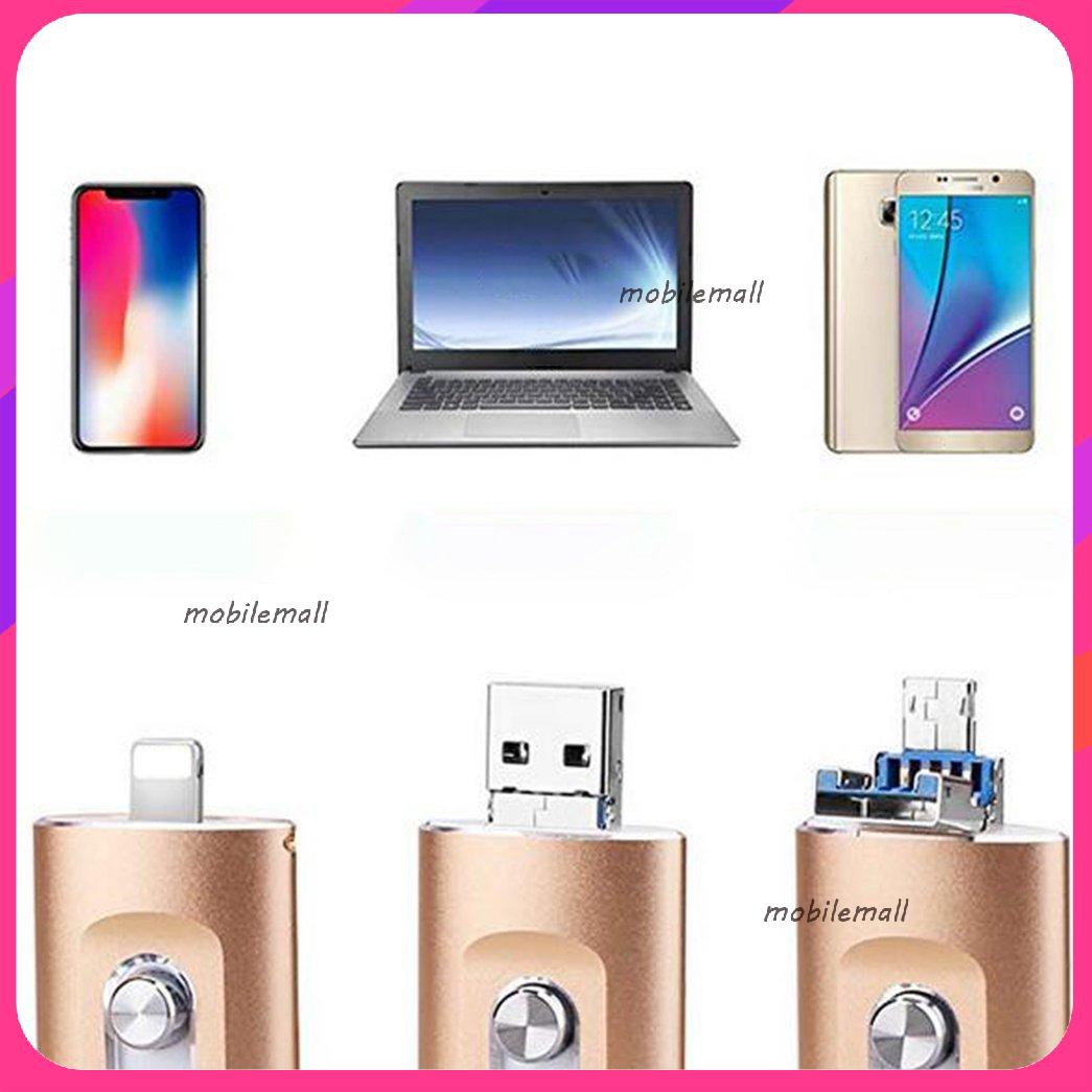 Usb Flash Drive 16gb 32gb 64gb 128gb Cho Iphone X / 8 / 7 / 6 Plus