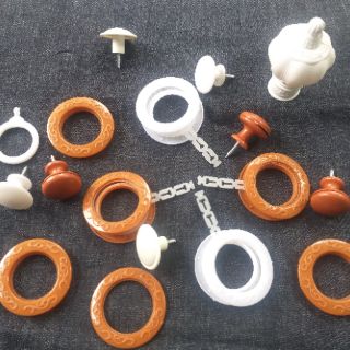 Núm chốt móc dây  rèm