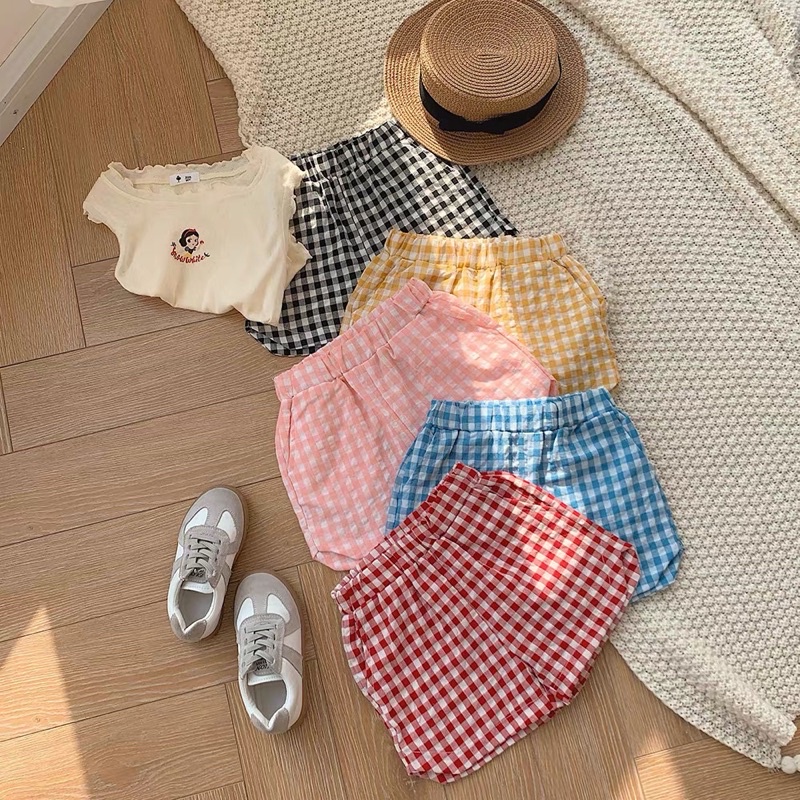 Quần Đùi Cho Bé Quần Short mùa hè không xù lông không bai nhão cho bé trai bé gái từ 8-22KG ( 1-6 Tuổi )