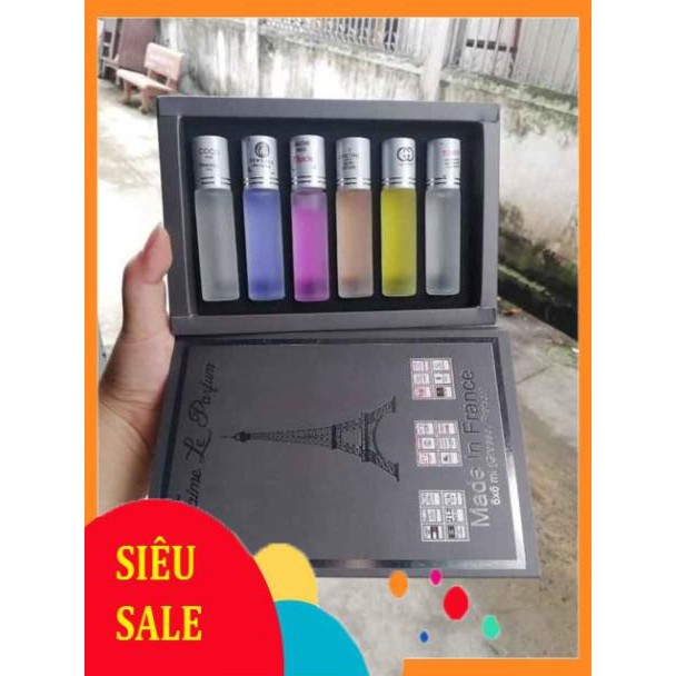 Set 6 chai nước hoa chiết Pháp 🌸BAO THƠM🌹 chai tiện dụng nhỏ xinh , thay đổi mùi hương linh hoạt | BigBuy360 - bigbuy360.vn
