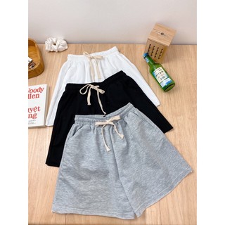 Quần short nỉ da cá