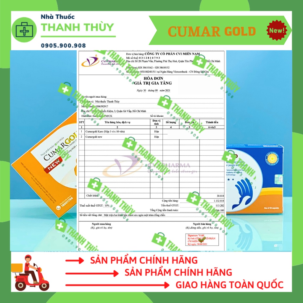 CUMARGOLD NEW - CUMARGOLD KARE  - VIÊN UỐNG NANO CURCUMIN GIẢM ĐAU DẠ DÀY, CHỐNG OXY HOÁ