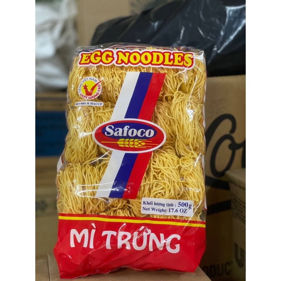 Mì trứng sợi nhỏ SAFOCO -500GR