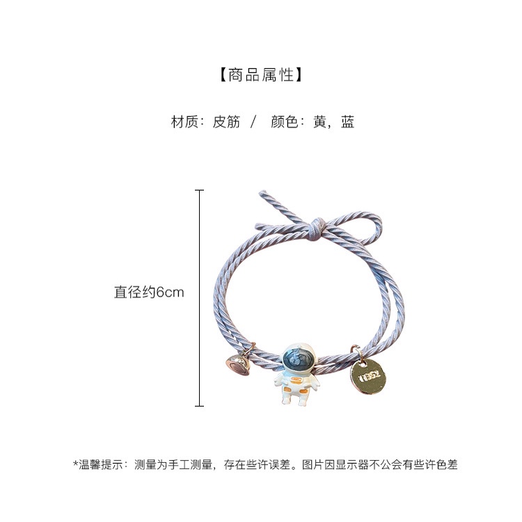 Vòng Tay Nam Châm Hình Phi Hành Gia Sáng Tạo Cho Cặp Đôi