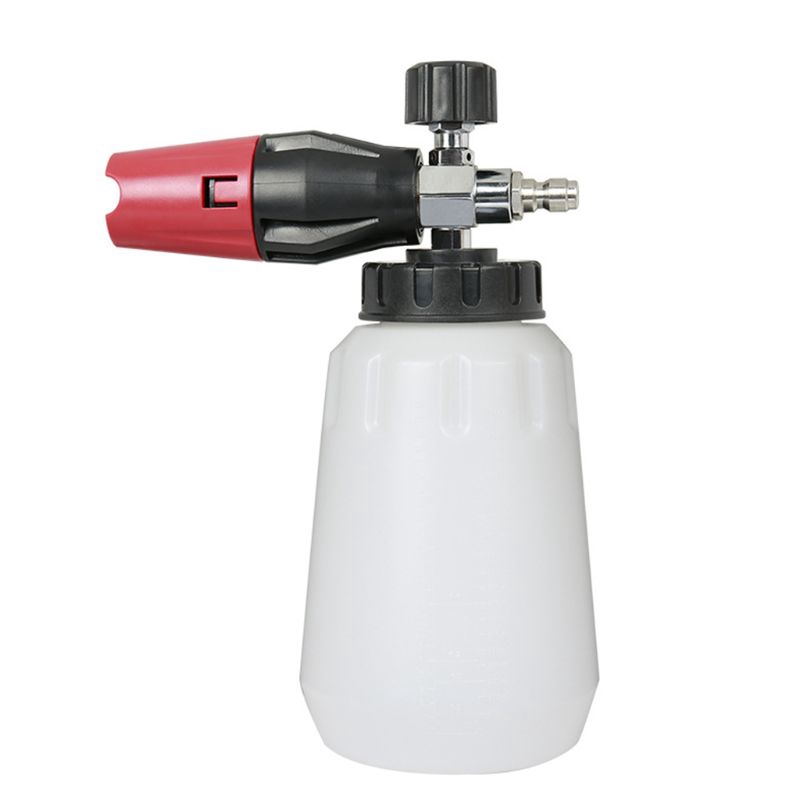 Bộ bình xịt bọt tuyết rửa xe hơi 1L kèm đầu vít 1 / 4