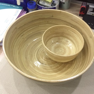 Combo chậu ngâm chân và tay làm từ cốt tre tự nhiên