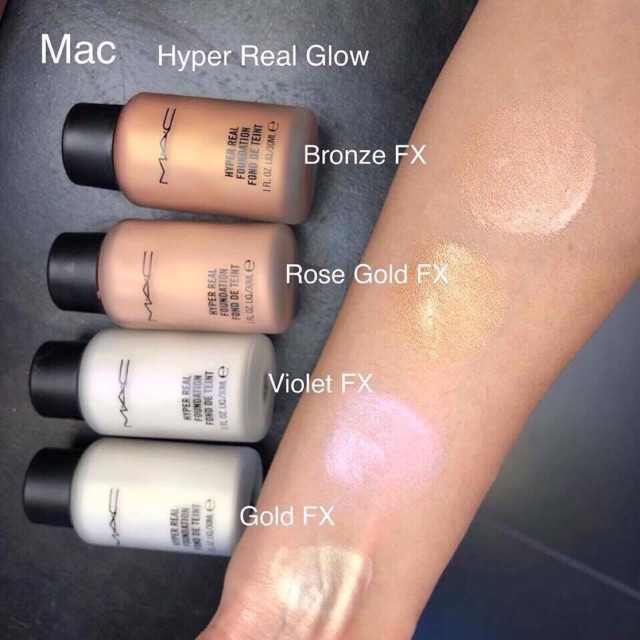 Kem nền hightlight hyper real foudation Mac