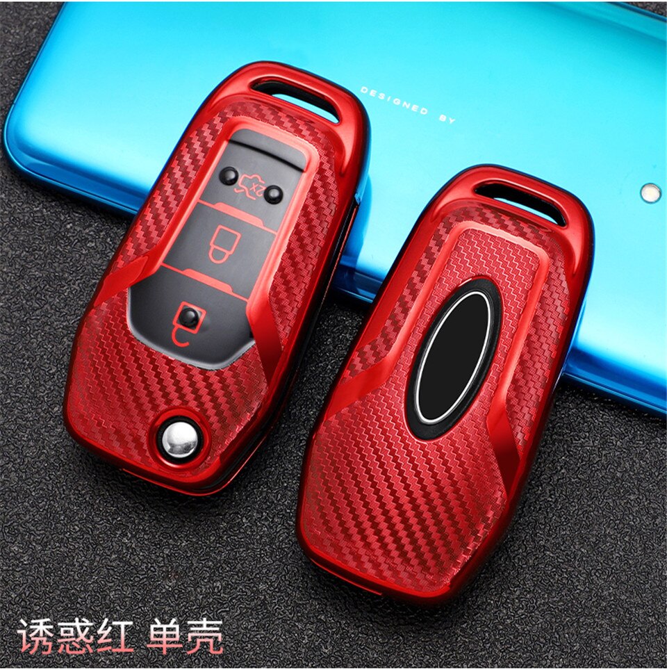 Ốp Bọc Chìa Khóa Xe Hơi Ford Fusion Fiesta Escort Mondeo Everest Ranger Max Kuga Focus Ecosport
