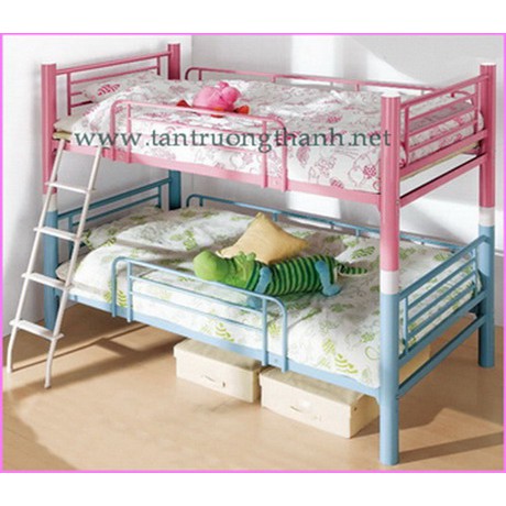 Giường tầng trẻ em, chất lượng xuất khẩu, an toàn, đẹp, rẻ. ms bt 340a
