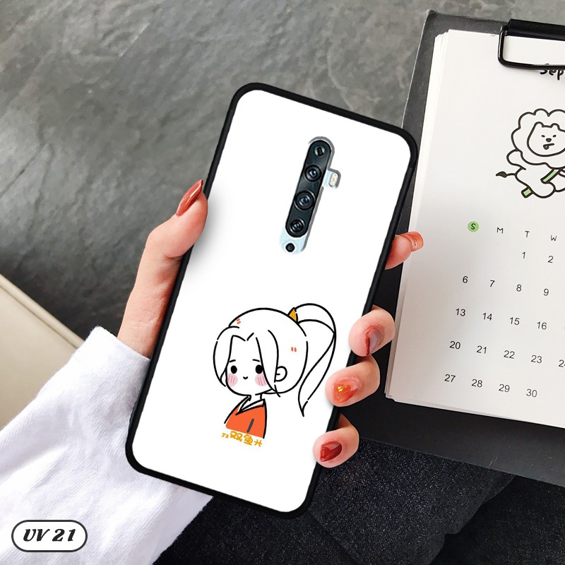 Ốp lưng Oppo Reno 2/Reno 2F- lưng nhám ,ngộ nghĩnh