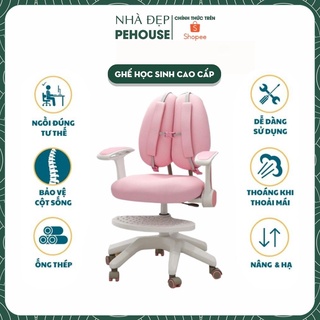 Ghế học sinh thông minh chống gù chống cận cao cấp,Ghế ngồi học chuẩn tư thế có tự lưng đôi chống cong vẹo cột sống