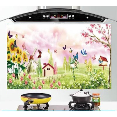 Decal dán bếp 60x90cm tráng nhôm - GIAO NGẪU NHIÊN