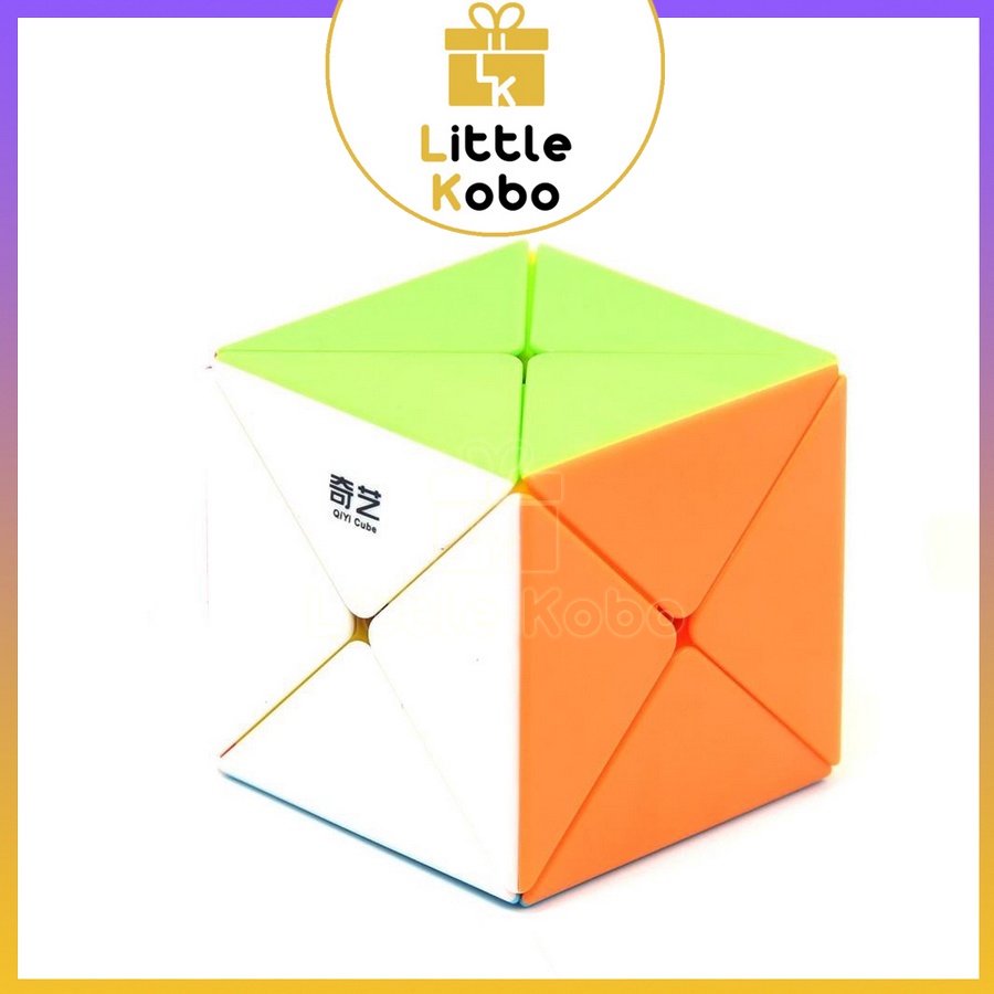 Rubik Biến Thể QiYi Dino Cube Rubic QiYi X Dino Skewb Stickerless Đồ Chơi Trí Tuệ