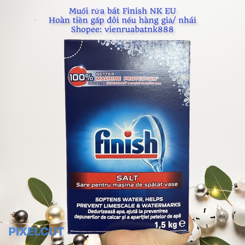 Muối rửa bát Finish NK EU