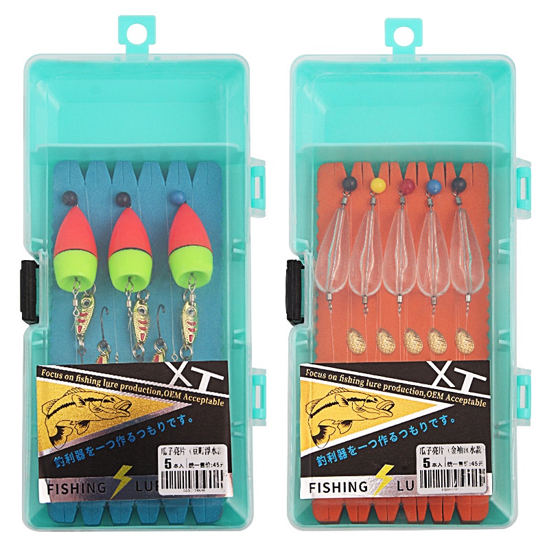 Set 3 / 5 Mồi Câu Cá Giả Hạt Dưa Hấu Nổi Trên Mặt Nước