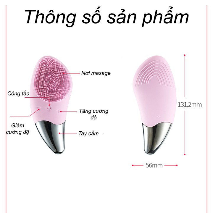 Máy Massage Mặt 💟 CHĂM SÓC DA MẶT TOÀN DIỆN 💟 Công nghệ nóng lạnh mới