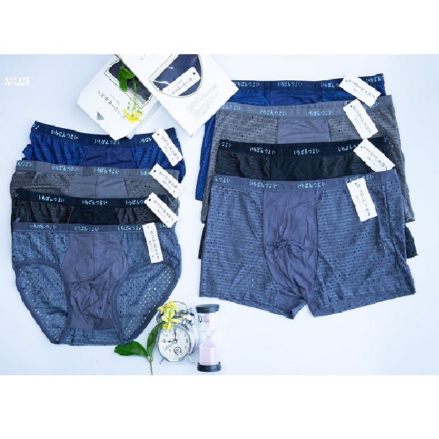 [ Free Ship ] Quần sịp quần lót nam cao cấp chính hãng muji chéo | BigBuy360 - bigbuy360.vn