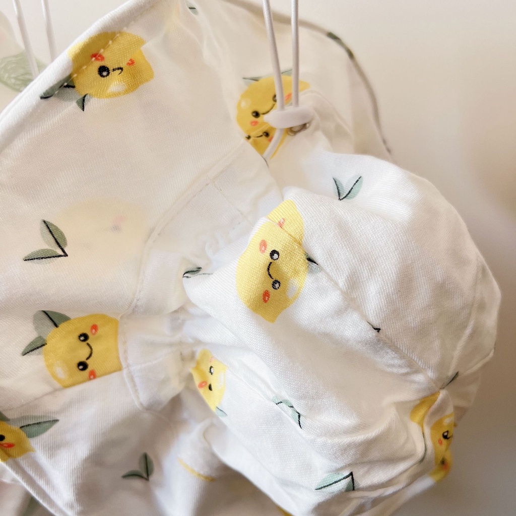 HAT10.13 Nón vành, mũ bucket thiết kế dễ thương thời trang hàn quốc cho bé, vải cotton thoáng mát
