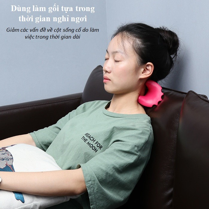 Máy massage cổ GADO giảm đau nhức vai gáy và đốt sống cổ thư giãn giảm căng thẳng