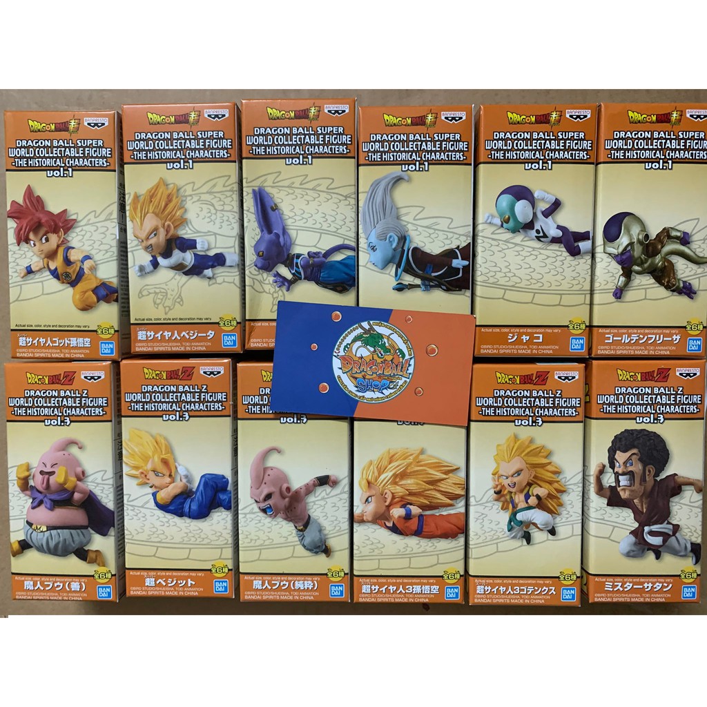Mô hình Dragonball chính hãng - WCF Dragonball History 30th - Oversea