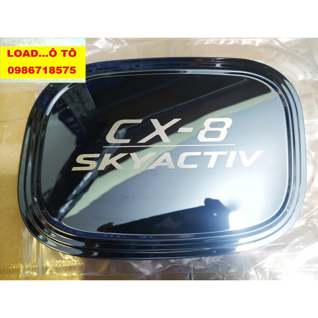 Ốp Nắp Xăng Mazda CX8 2022-2019 Vân Titan