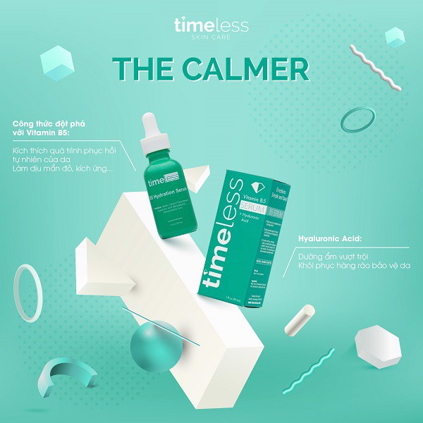 SERUM TIMELESS B5 HA Phục Hồi Chữa Lành Cấp Ẩm Cho Da Yếu, Treatment - 30ml