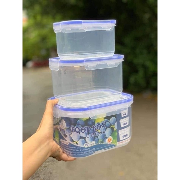 Set 9 HỘP NHỰA VIỆT NHẬT
