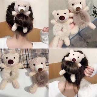 Dây buộc tóc, cột tóc hình gấu bông 🎁FREE SHIP🎁 độc, lạ, dễ thương dành cho nữ
