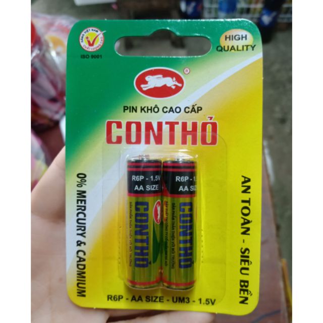 Pin khô cao cấp R6P nhãn nhôm