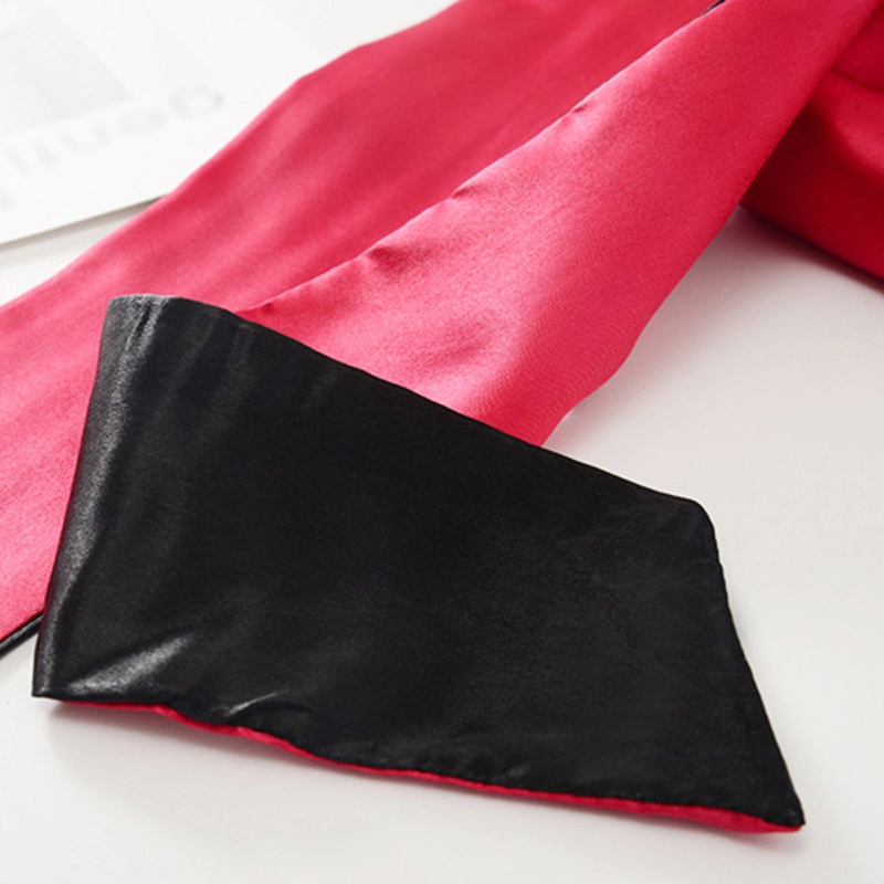 [Mới] Mặt Nạ Che Mắt Bằng Lụa Mềm Mại Quyến Rũ / Mặt Nạ Mắt Có Dây Ruy Băng Nơ Độc Đáo Cho Nữ / Cặp Đôi