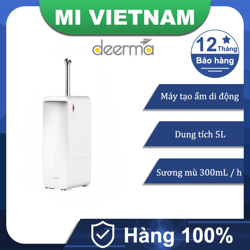 Máy phun sương tạo ẩm siêu âm cao cấp Deerma LD300 - BH Chính Hãng 12 Tháng