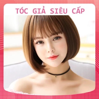 [TẶNG LƯỚI] BỘ VIC MÁI THƯA CỤP NHẸ TÓC GIẢ CHO NỮ