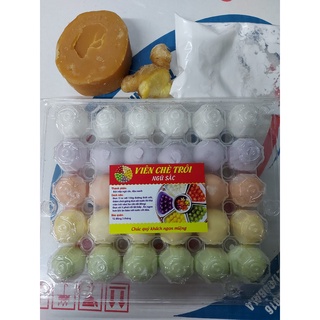 Set chè trôi tàu ngũ sắc