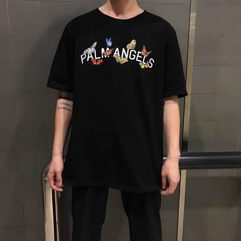 ÁO THUN TAY LỠ COTTON PALM ANGELS FORM UNISEX (hình chụp thật)