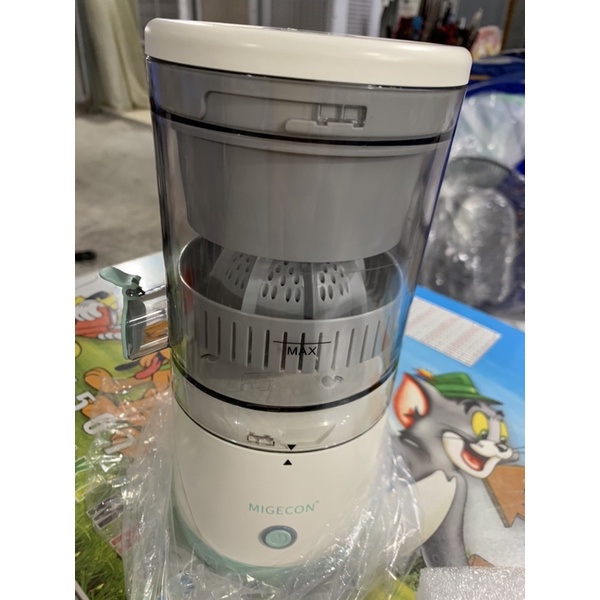 MÁY VẮT CAM TÍCH ĐIỆN HÃNG MIGECON SỊN, BỀN.VẮT KIỆT